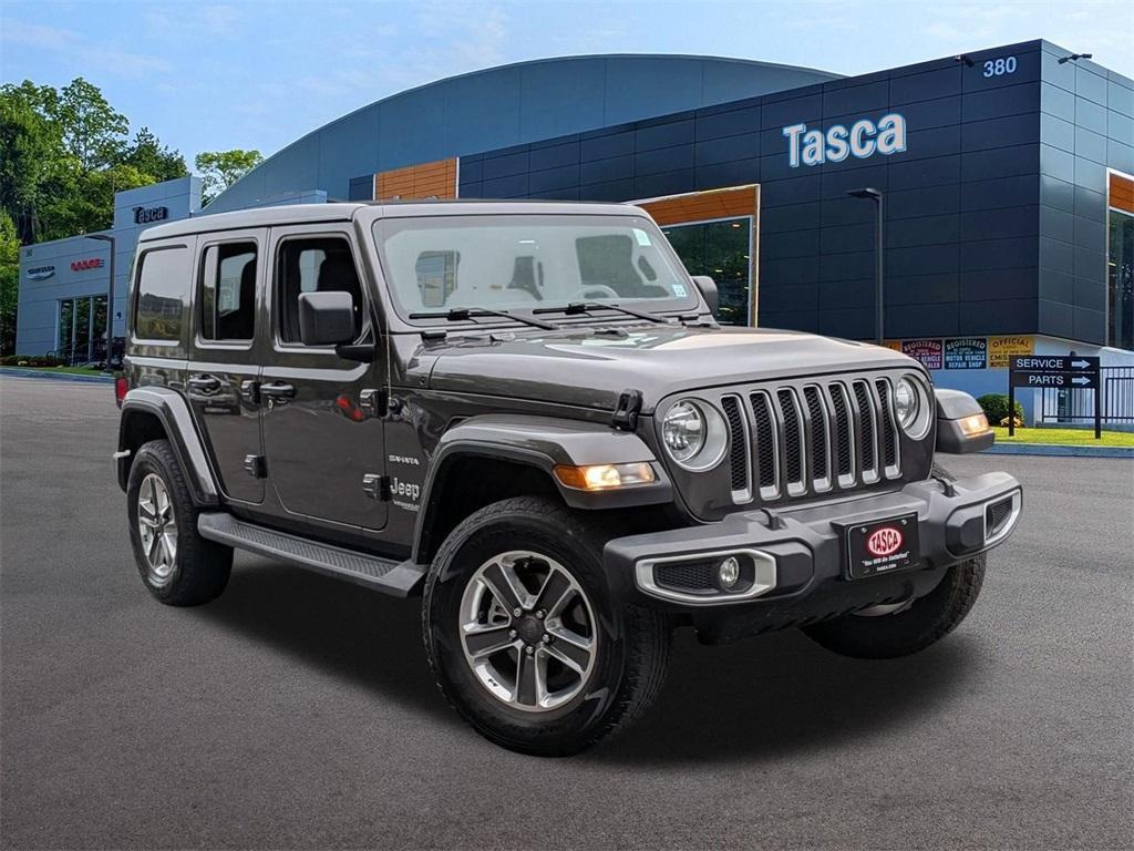 used 2021 Jeep Wrangler Unlimited car, priced at $35,440