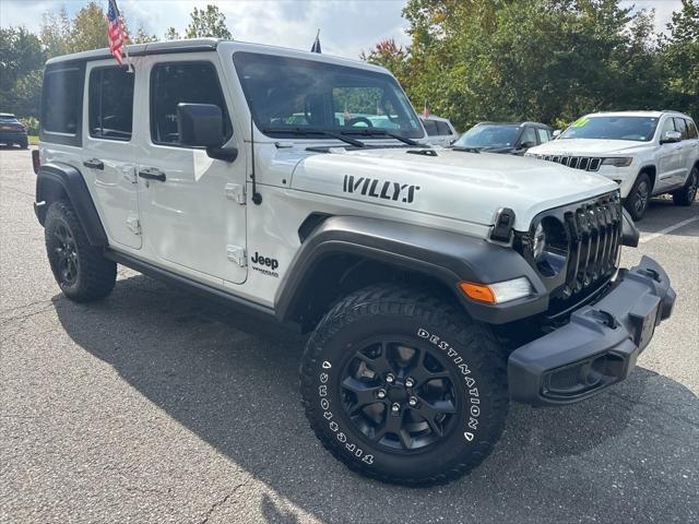 used 2021 Jeep Wrangler Unlimited car, priced at $34,457