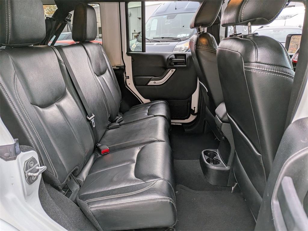 used 2015 Jeep Wrangler Unlimited car, priced at $17,500