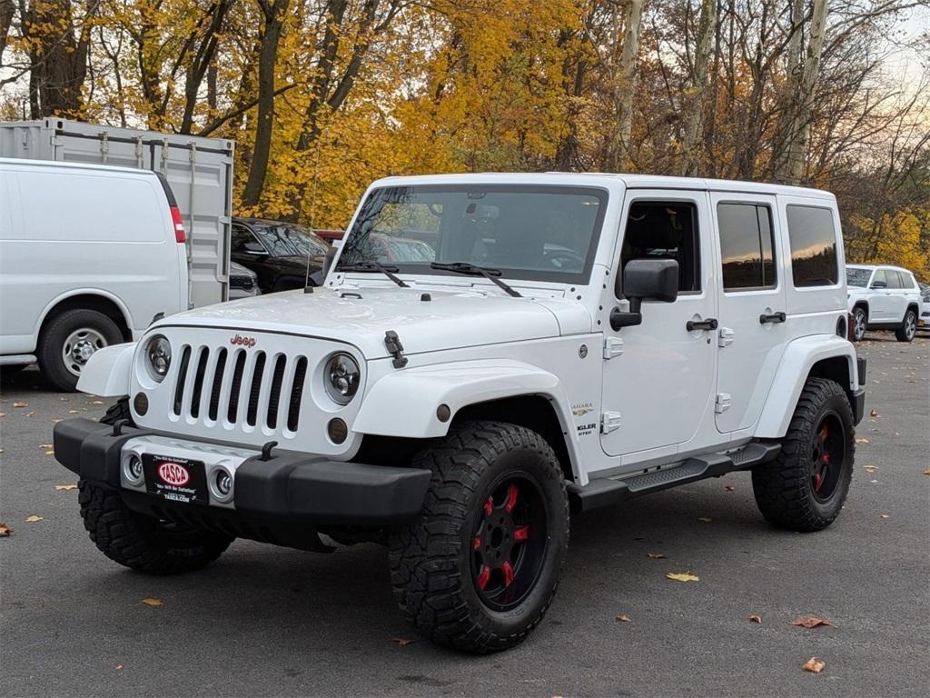 used 2015 Jeep Wrangler Unlimited car, priced at $17,500