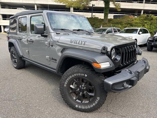 used 2021 Jeep Wrangler Unlimited car, priced at $34,999