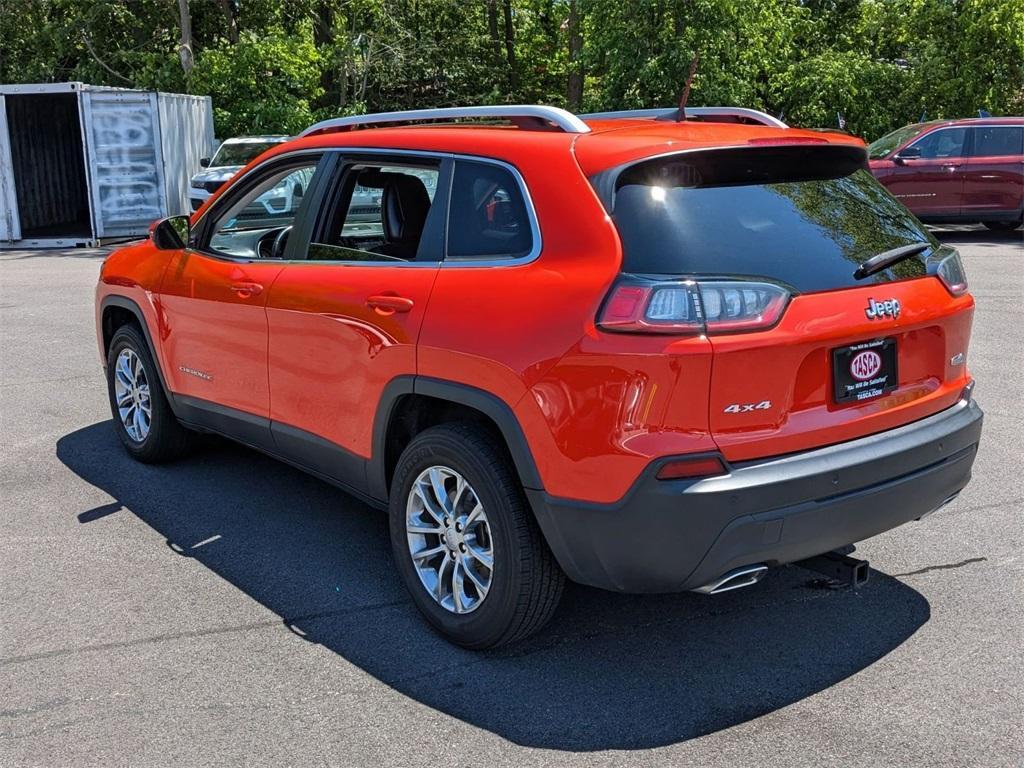 used 2021 Jeep Cherokee car, priced at $16,680