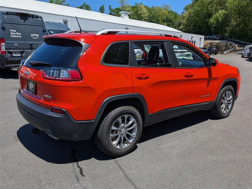 used 2021 Jeep Cherokee car, priced at $16,680