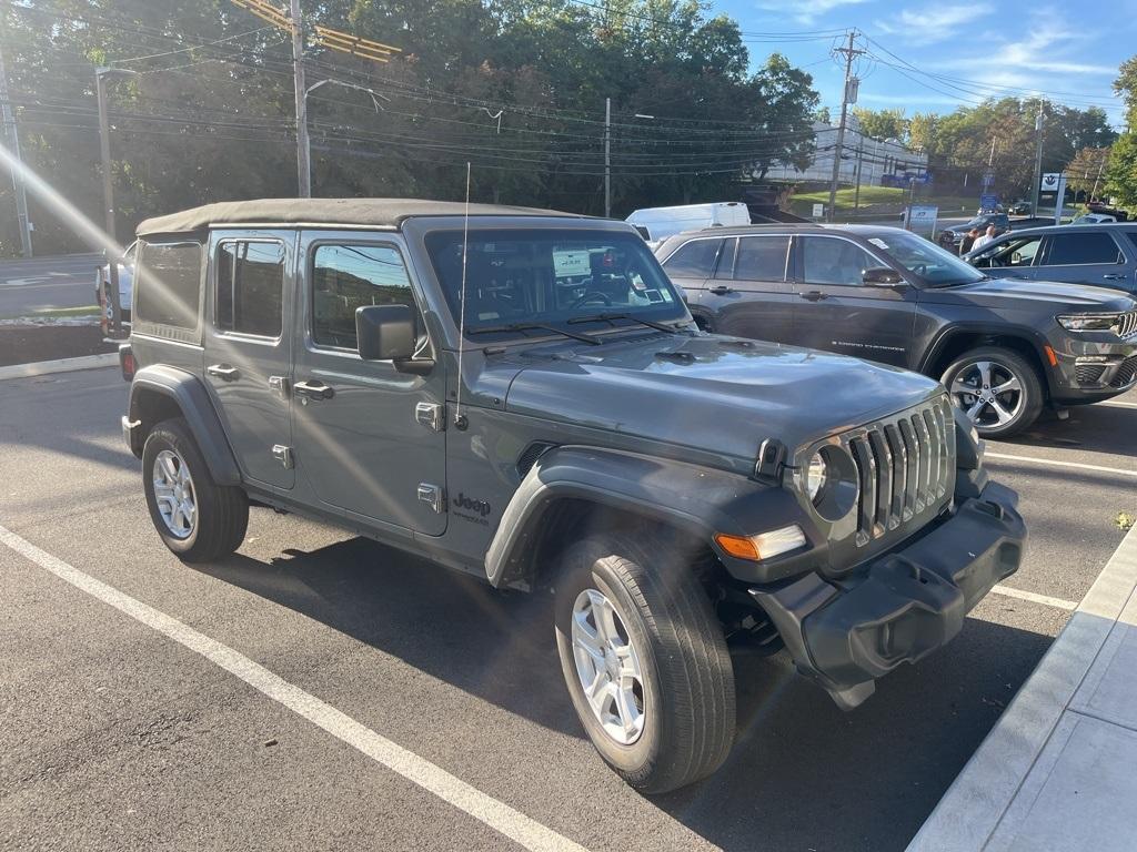 used 2022 Jeep Wrangler Unlimited car, priced at $33,245
