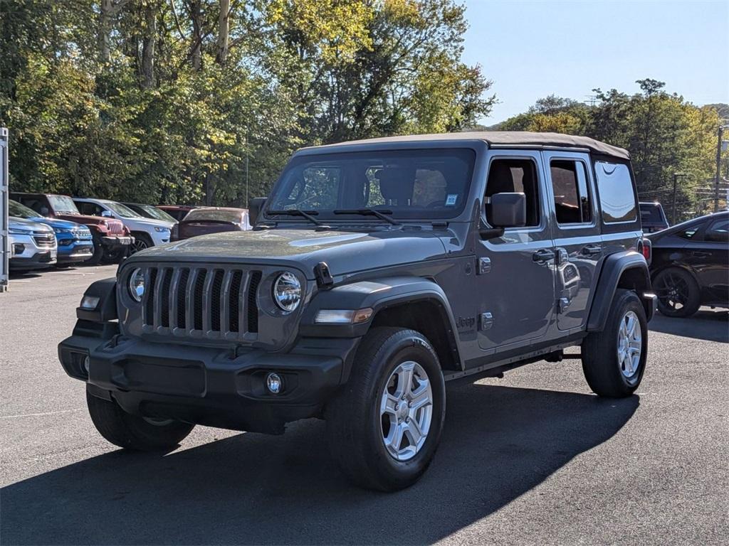 used 2022 Jeep Wrangler Unlimited car, priced at $32,480