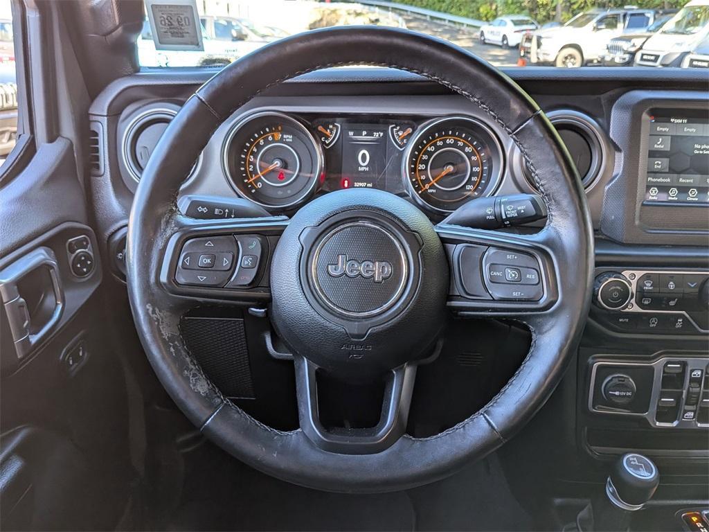 used 2022 Jeep Wrangler Unlimited car, priced at $32,480