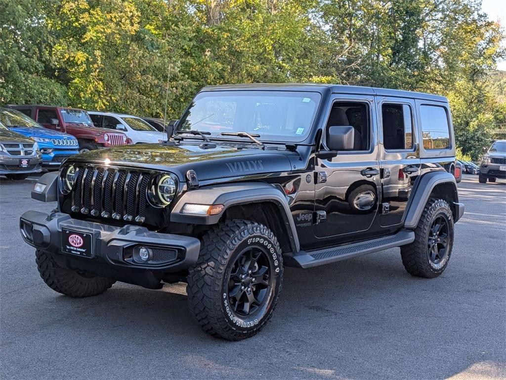 used 2021 Jeep Wrangler Unlimited car, priced at $33,320