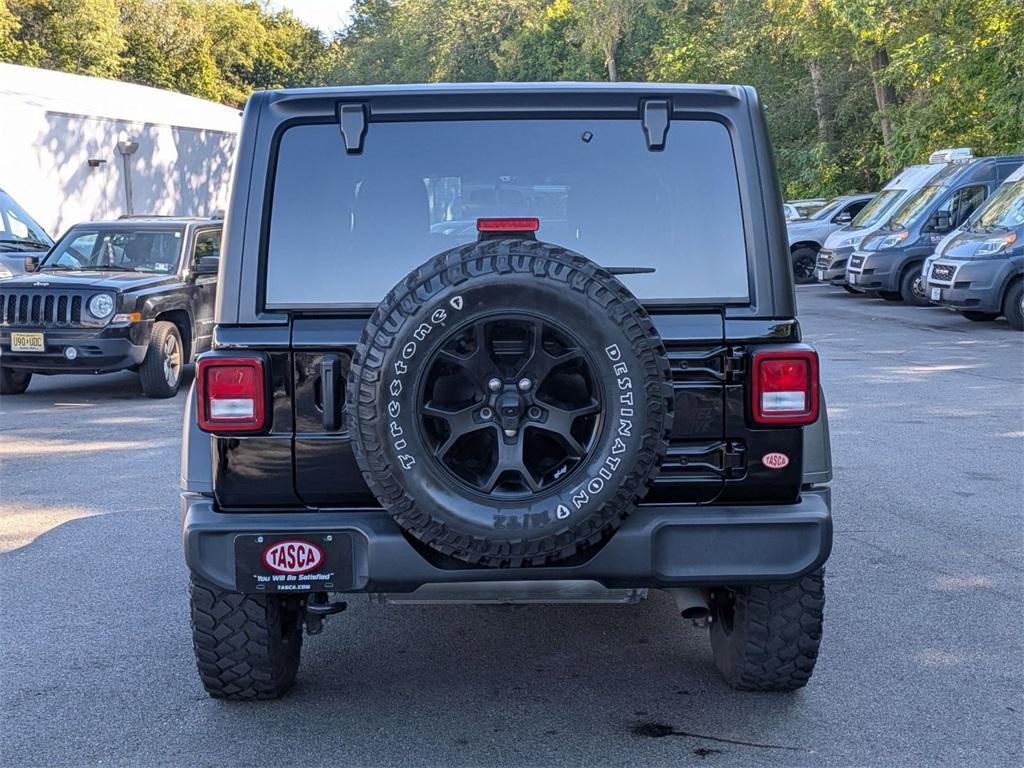 used 2021 Jeep Wrangler Unlimited car, priced at $33,320