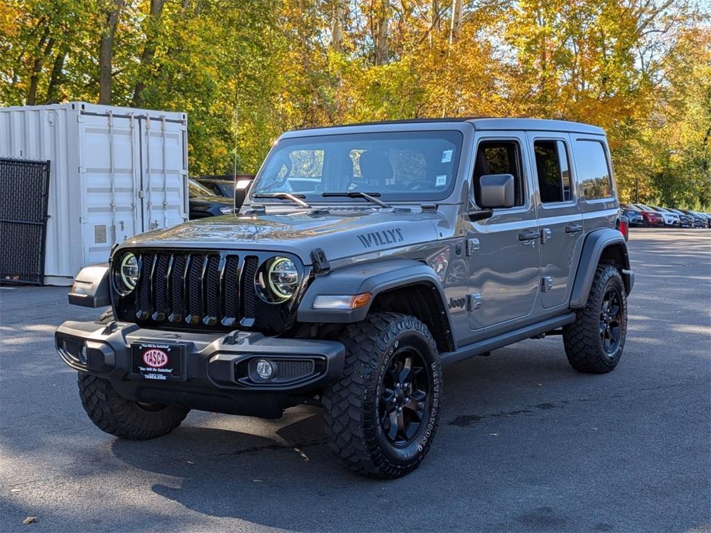 used 2021 Jeep Wrangler Unlimited car, priced at $31,000