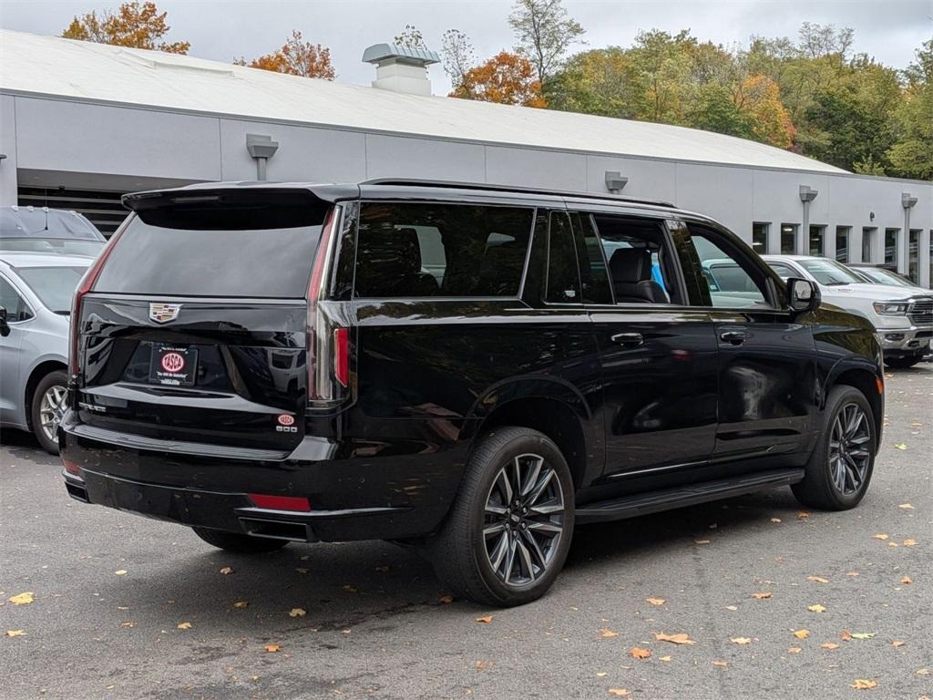 used 2023 Cadillac Escalade ESV car, priced at $74,500