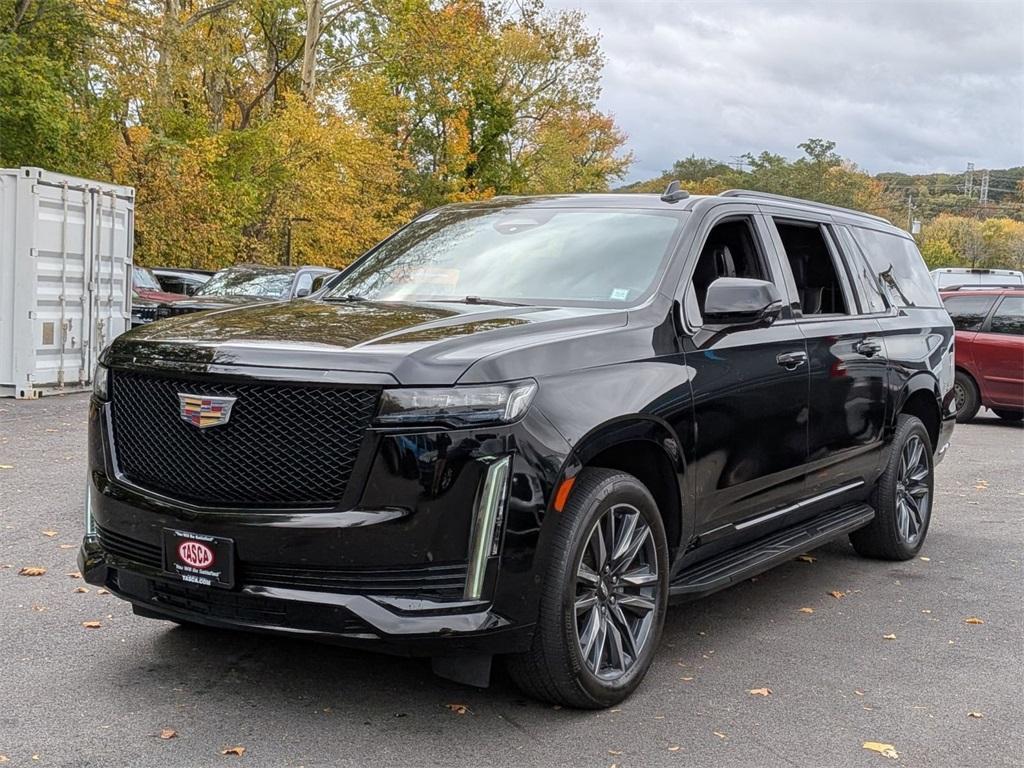 used 2023 Cadillac Escalade ESV car, priced at $74,500