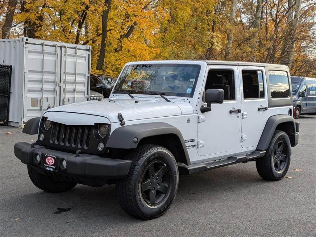 used 2018 Jeep Wrangler JK Unlimited car, priced at $20,220