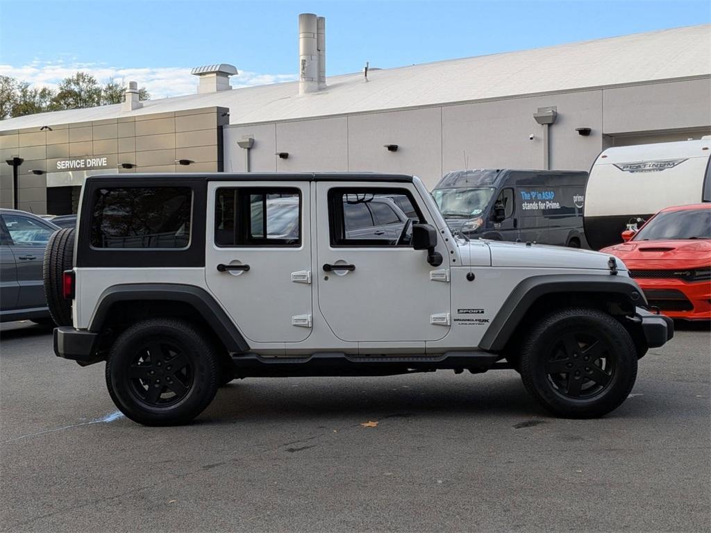 used 2018 Jeep Wrangler JK Unlimited car, priced at $20,220