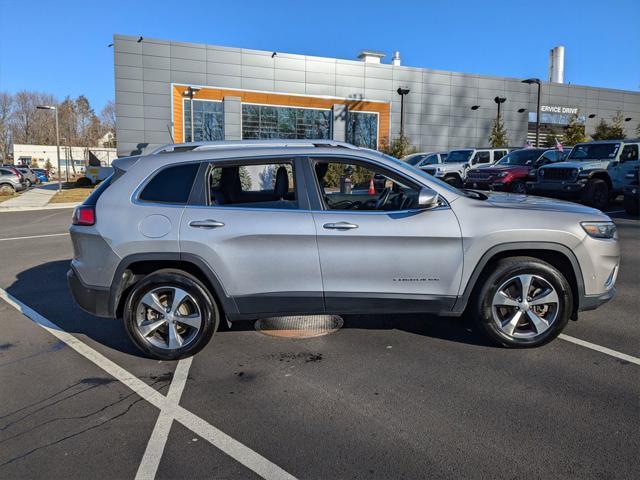 used 2021 Jeep Cherokee car, priced at $21,250