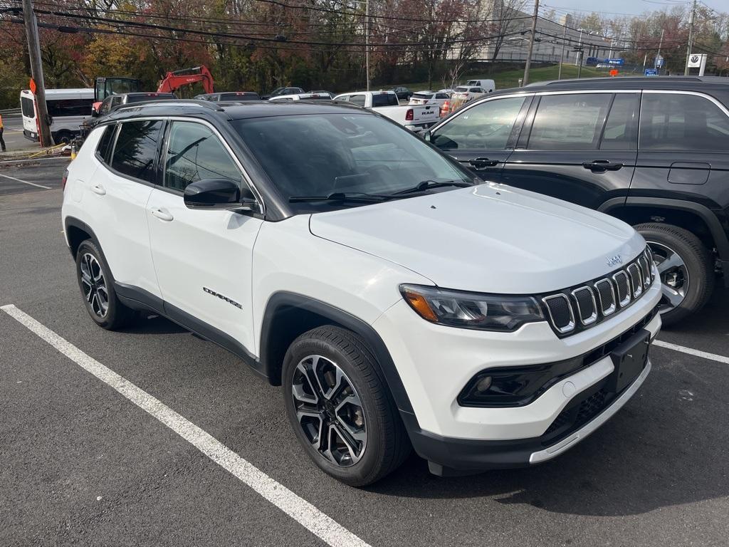 used 2022 Jeep Compass car, priced at $22,162
