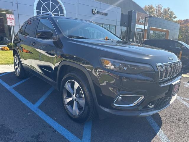 used 2021 Jeep Cherokee car, priced at $24,825