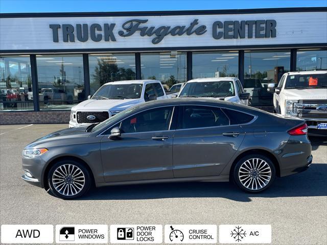 used 2017 Ford Fusion car, priced at $19,999