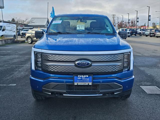 used 2022 Ford F-150 Lightning car, priced at $41,897