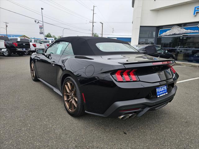 new 2025 Ford Mustang car, priced at $61,850