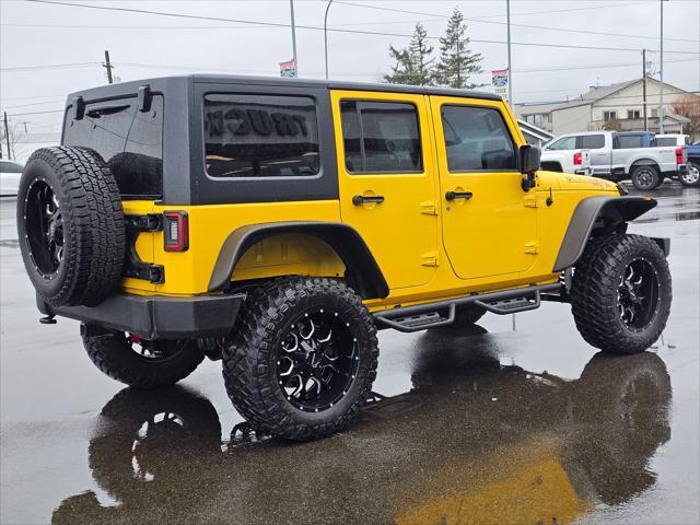 used 2015 Jeep Wrangler Unlimited car, priced at $23,999