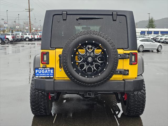 used 2015 Jeep Wrangler Unlimited car, priced at $23,999