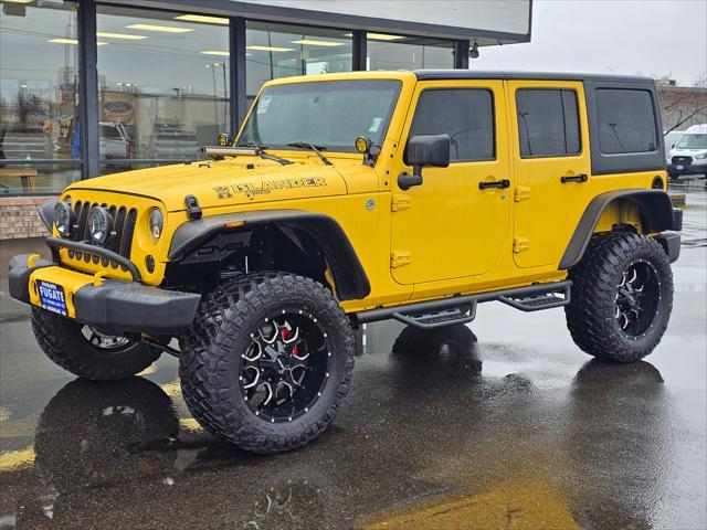 used 2015 Jeep Wrangler Unlimited car, priced at $23,999