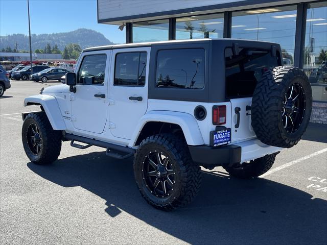 used 2016 Jeep Wrangler Unlimited car, priced at $26,999