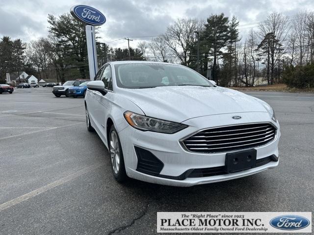 used 2019 Ford Fusion Hybrid car, priced at $19,223
