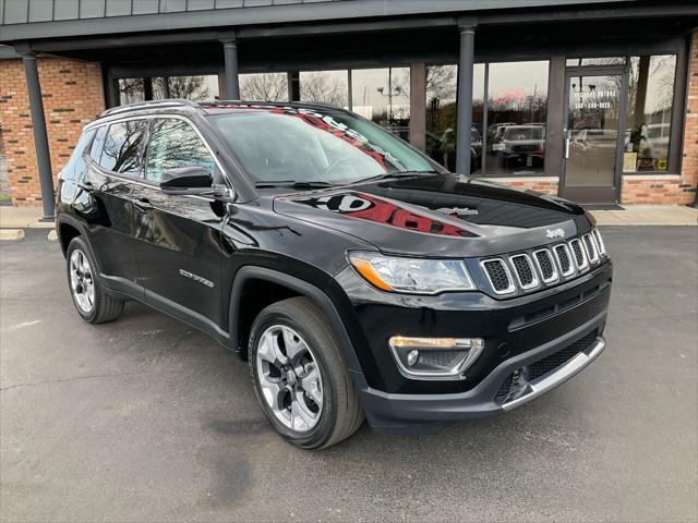 used 2021 Jeep Compass car, priced at $22,588