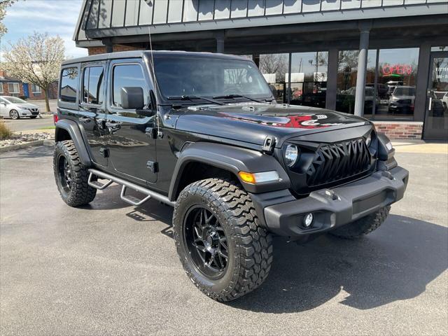 used 2020 Jeep Wrangler Unlimited car, priced at $36,988