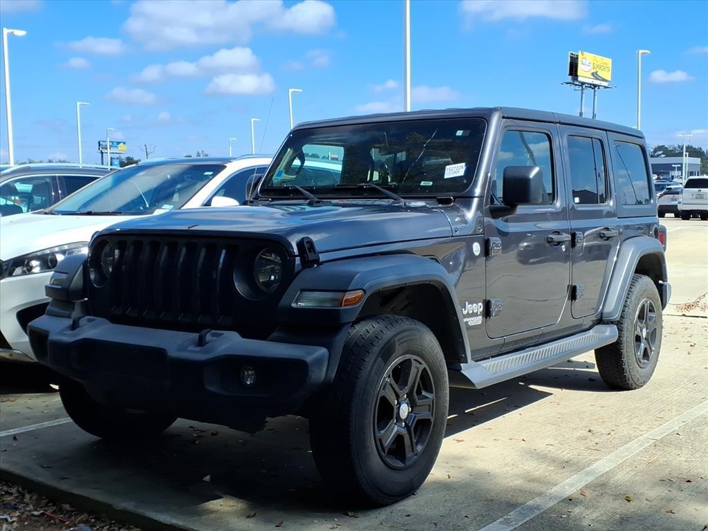 used 2020 Jeep Wrangler Unlimited car, priced at $26,248