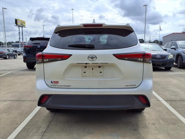 used 2021 Toyota Highlander car, priced at $27,498