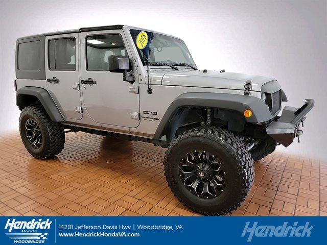 used 2018 Jeep Wrangler JK Unlimited car, priced at $24,531