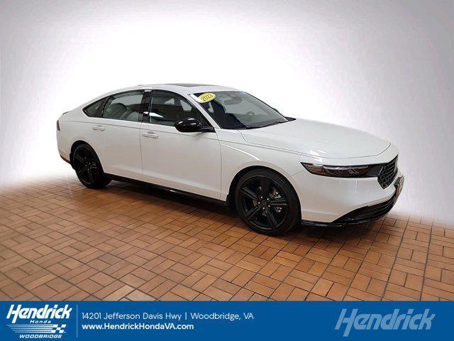 used 2023 Honda Accord Hybrid car, priced at $33,850