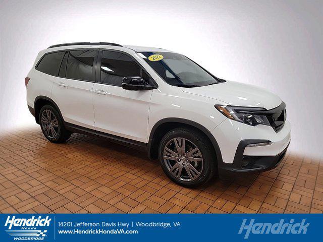 used 2022 Honda Pilot car, priced at $36,995