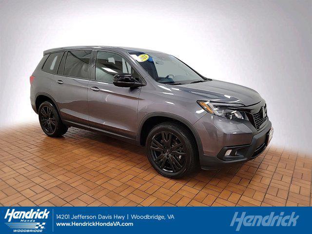 used 2021 Honda Passport car, priced at $29,100