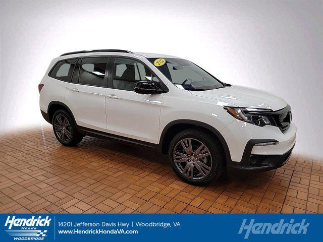 used 2022 Honda Pilot car, priced at $35,995