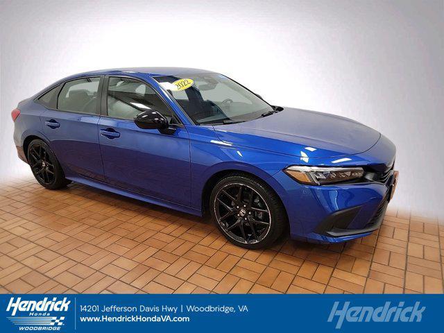 used 2022 Honda Civic car, priced at $24,478