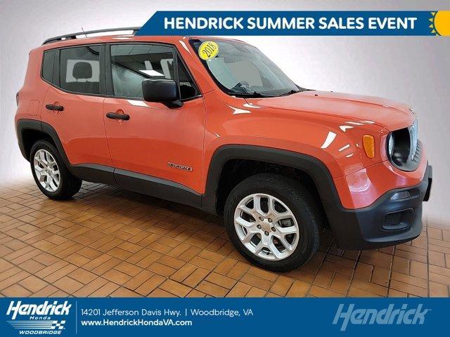 used 2018 Jeep Renegade car, priced at $13,785