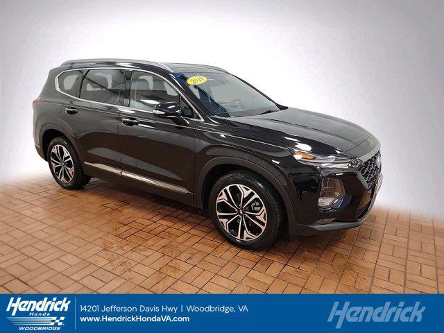 used 2019 Hyundai Santa Fe car, priced at $24,995