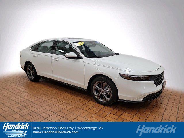 used 2024 Honda Accord car, priced at $32,701