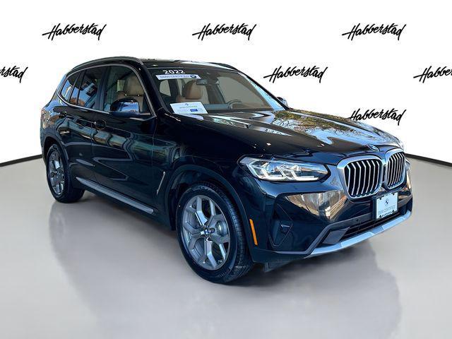 used 2022 BMW X3 car, priced at $33,529