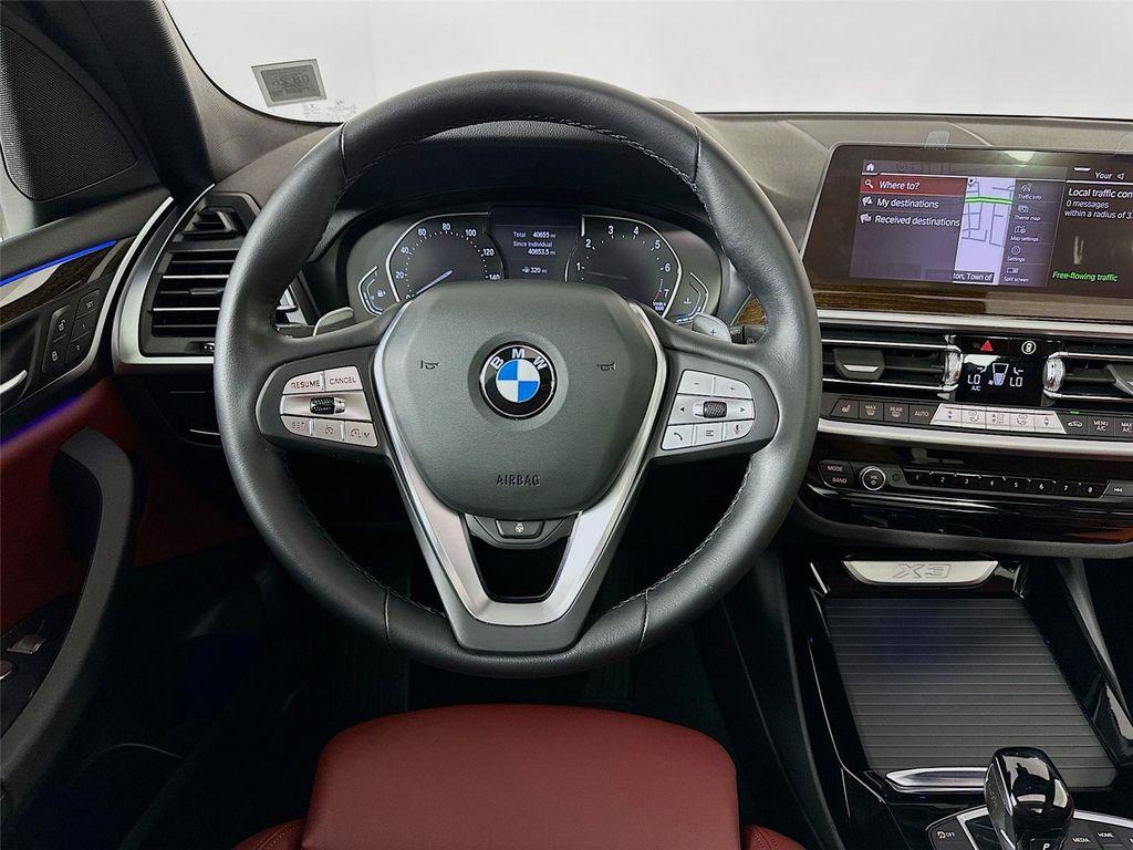 used 2022 BMW X3 car, priced at $32,500