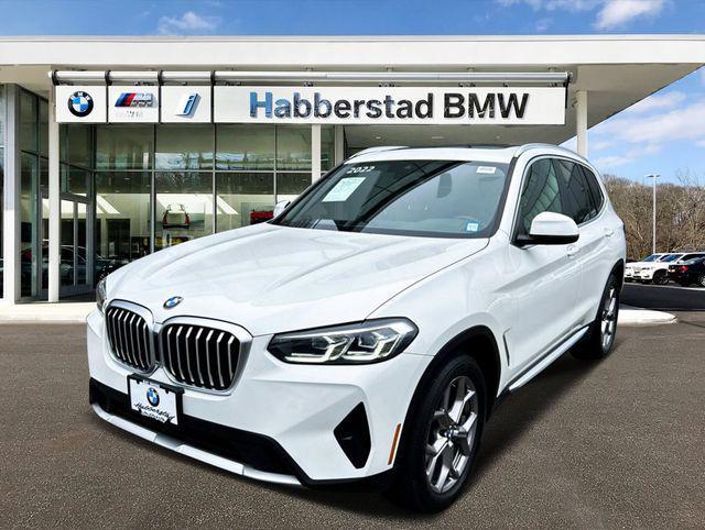 used 2022 BMW X3 car, priced at $37,582