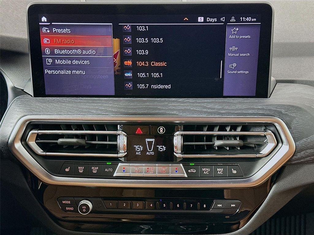 used 2023 BMW X3 car, priced at $38,500