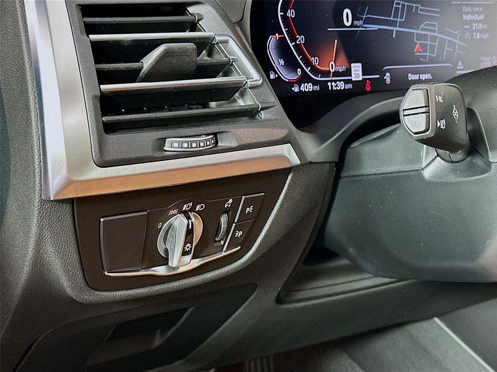 used 2023 BMW X3 car, priced at $38,500