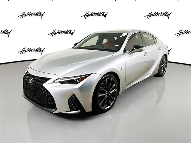 used 2023 Lexus IS 350 car, priced at $43,500