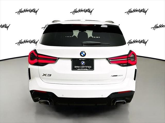 used 2022 BMW X3 car, priced at $38,759