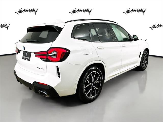used 2022 BMW X3 car, priced at $38,759