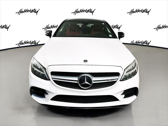 used 2020 Mercedes-Benz AMG C 43 car, priced at $37,300
